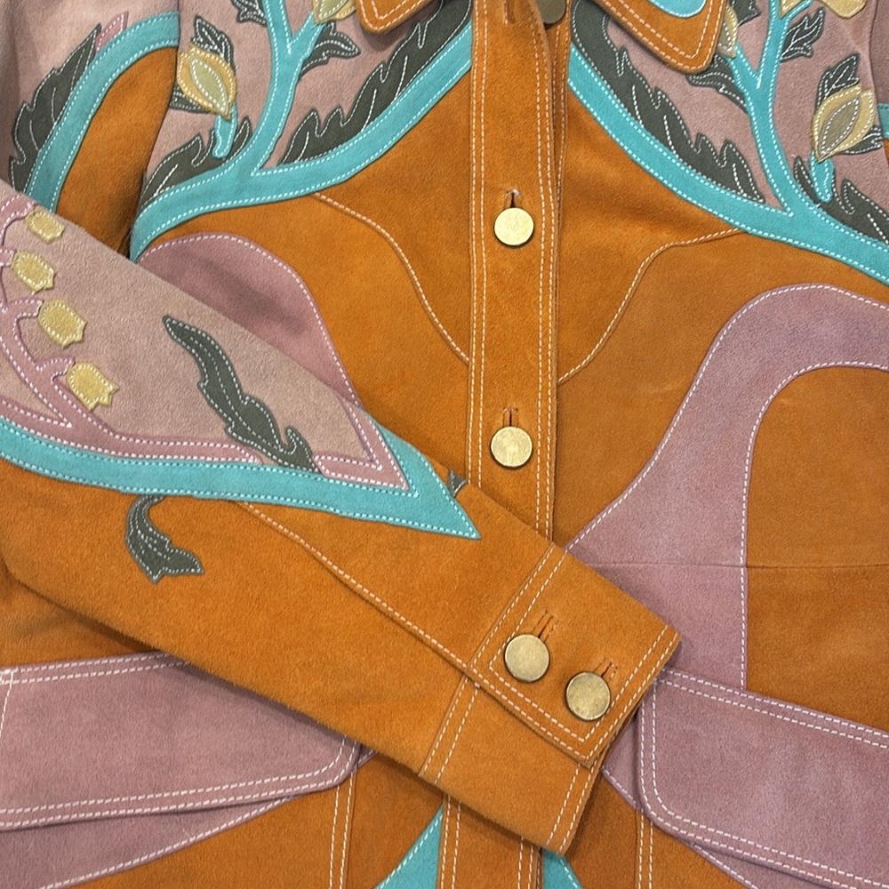 Free People EUC Suede Jacket Sz: XS - Picture 7 of 14